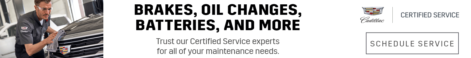 Breakes, Oil Changes, Bateries, and more schedule service